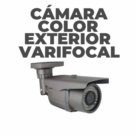 Cámara Color Exterior Exterior Varifocal 700TL