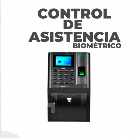 Control de Asistencia Biométrico ZK LP500