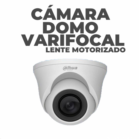 Cámara Domo Varifocal Lente Motorizado 800TLV