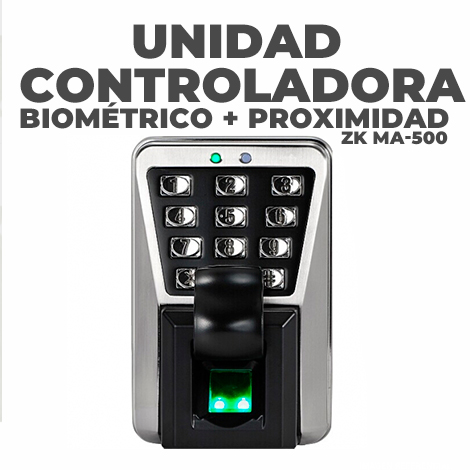 Unidad-Controladora-MA-500-Biométrico-Proximidad